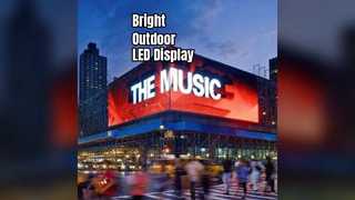 Schermo LED da esterno luminoso 3000cd/m2 P4.81