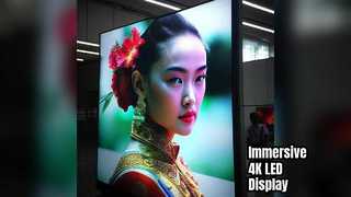 P4.81 Schermo LED per interni Display immersivo 4K