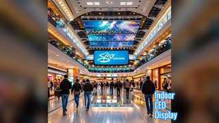 Schermo LED per interni P2 Montaggio a soffitto