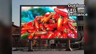 Display LED da esterno P6 IP65 ad alto contrasto